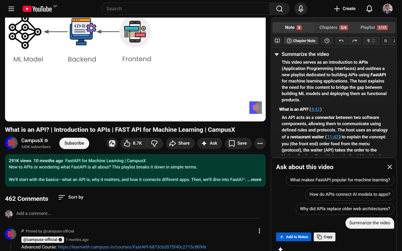 AI Chat Integration